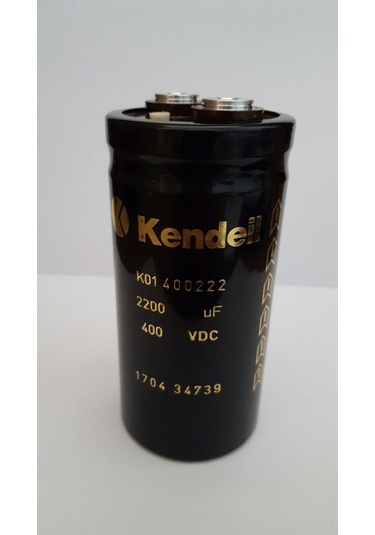 Kendeil 2200Mf 400Vdc K01400222 51X105 85C Kondansatör