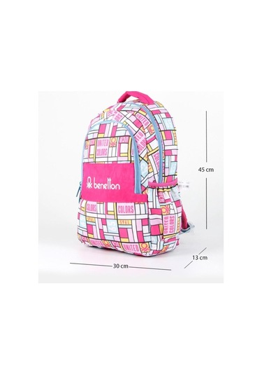 United Colors of Benetton Sırt Çantası 76110 Çok Renkli