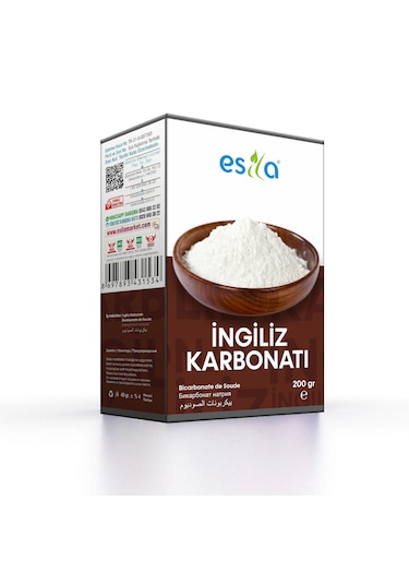 Esila Saf İngiliz Karbonatı 200 Gr. Sodyum Bikarbonat