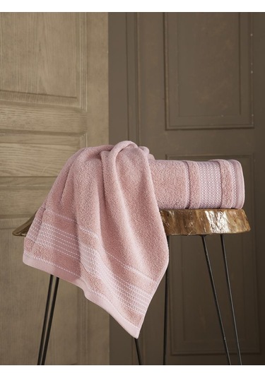 Cotton Ladın Banyo Havlusu 90x150 Şampanya