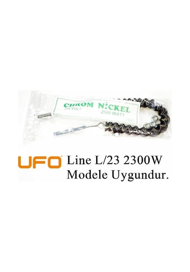 Ufo Line L/23 2300w Modele Uyumlu 2500w İnfrared Soba Isıtıcı Rezistans Teli Yatay