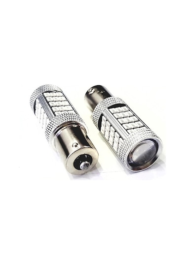 Femex  Premium P21W-1156-9W- Tek Duy Led Ampul Kırmızı Mercekli