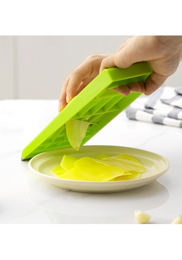 Lichen Mutfak Aletleri, Plastik El Mutfak Dilimleyici, Silme Yeşil