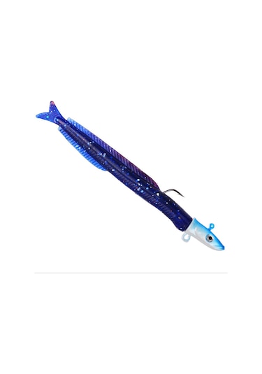 Profisher 5 Renk Silikon Yapay Metal Kafalı Yem 12.5 CM 13.9 G