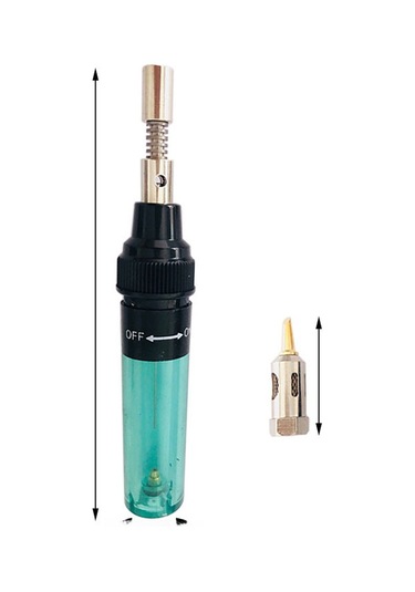 Konesam 4-1 Portatif Gazlı Üç İşlevli Ütü: Kıyafet Ütüleme, Gofret Pişirme Ve Saç Düzleştirme Eğimli Uç Aksesuarı