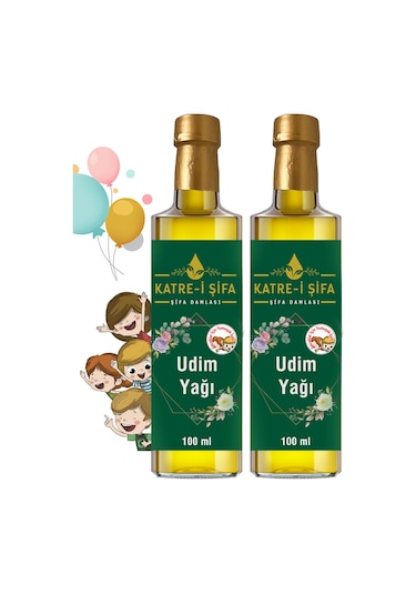 Katre-i Şifa Çocuklar İçin Yumuşak İçim Udim Yağı 2 x 100 ML