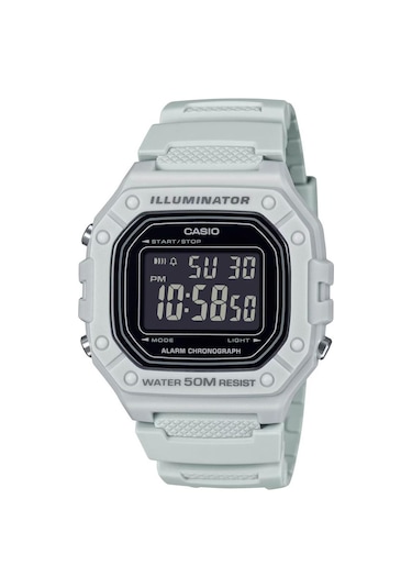 Casio W-218h-8bvdf Erkek Kol Saati Gri