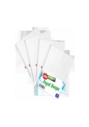 Stilo Poşet Dosya 100lü - 3 Paket 100