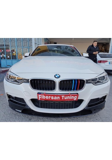 Bmw F30 Ön Tampon Lip - M Teknik(fiberglas)-fibersan Tuning