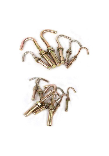 Genişleme Vidası, Paslanmaz Çelik Genleşme Cıvataları, Vidalar, Açık Genişleme Kancası Genleşme Ankraj Cıvatası, M10100 90 12 x 100 MM