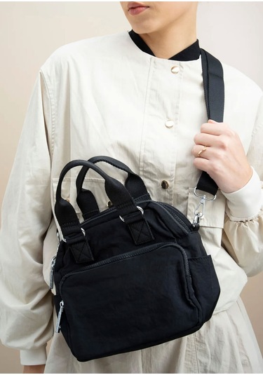 Matthew Cox Byn2335 Çok Gözlü Yıkanabilir Kumaş Çapraz Çanta Kadın Çok Renkli