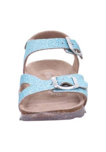 Superfit 1-000127 Kız Çocuk Turkuaz Mantar Sandalet Turkuaz