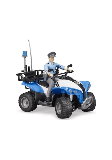 Bruder Atv Polis Aracı & Polis Memuru Br63010
