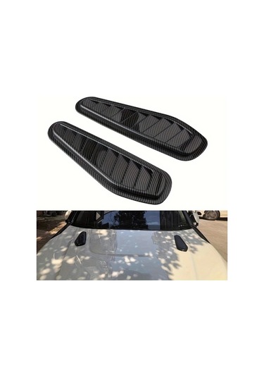 Besthome1 Evrensel Shark Blush Kaput Örtüsü Siyah - Hava Çıkışlı Şık Tasarım