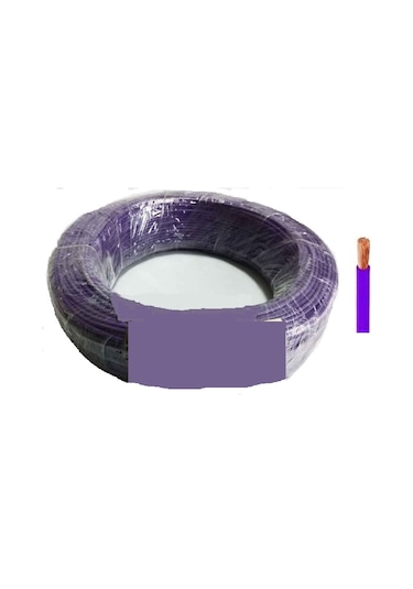 Seval H50v-k 0.50-mr ,mor 0.50mm² 1-damar/çok Telli 1-mt Nyaf Kablo