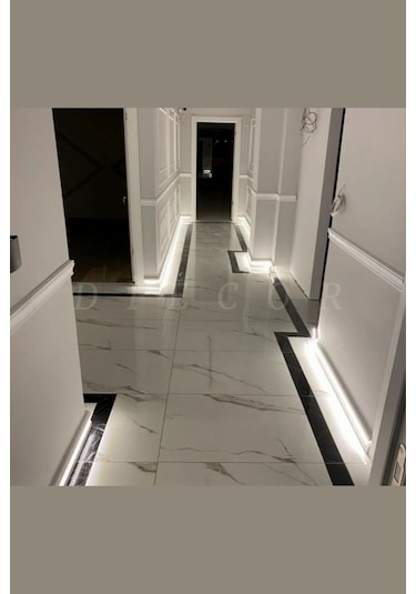 Diecor Dekoratif Boyanabilir 20 Adet 11,5 Cm Led Döşenebilen Polistren Süpürgelik Model:xa172