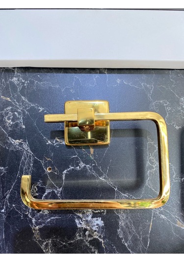 İsaoğlu Yapı Parlak Gold Premium Tuvalet Kağıtlığı Gold