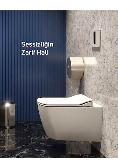 Creavit Elegant Duroplast Yavaş Kapanan Klozet Kapağı KC1103.01.0000E