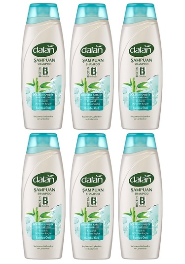 Dalan Şampuan Bambu Özlü Dökülme Karşıtı 450 Ml X 6 Adet