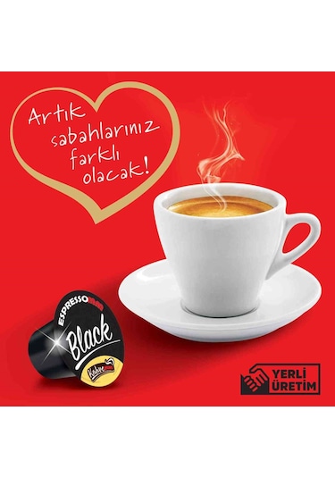 Espressomm Nespresso Uyumlu Black Kapsül Kahve 100 Adet