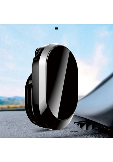 Cbtx 360 Derece Dönen Manyetik Araba Kontrol Paneli Cep Telefonu Tutacağı Katlanır Cep Telefonu Braketi - Siyah