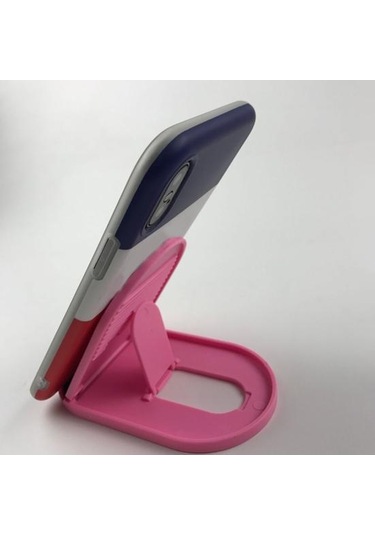 Sarı 2 Adet Telefon Tutucular Katlanabilir Taşınabilir Yük Kapasitesi Desteği İstikrarlı Yerde Araç Kiti & Telefon Tutucu 56511559