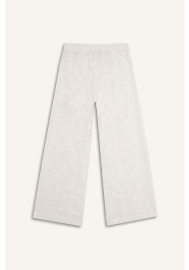 Defacto Dantelli Esnek Belli Beyaz Plaj Pantolonu-fall İn Love D9767ax25smwt16 Beyaz