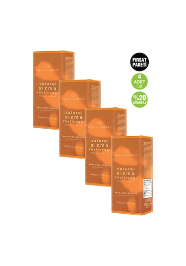 Zeytiniskelesi Zeytinyağı Teneke 4 x 5 L