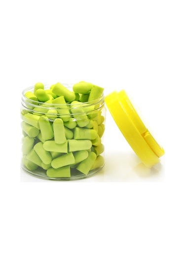 50 Çift Yumuşak Köpük Kulak Tıkacı Gürültü Azaltıcı Kulak Tıkacı Uyku Çalışmaları İçin Koruma Açık Yeşil