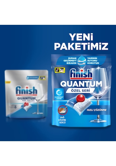 Finish Quantum Powerball Özel Seri Bulaşık Makinesi Deterjanı 100 Tablet