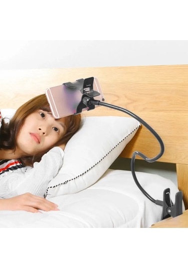 Singree Esnek Boyunlu Rahat Telefon Tutucu - Yatak Başı Ve Masa Kullanımı İçin