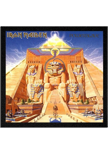Iron Maiden Powerslave Albüm Arma Peç Patch Yama