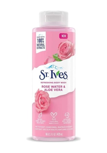 St.ıves Gül Suyu & Aloe Vera Vücut Şampuanı 473ml Gül