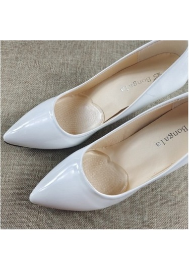 Şeffaf Silikon Kaydırmaz Topuklu Ayakkabı Tabanlığı Konforlu Yumuşak Jel Ped 17gr Şeffaf