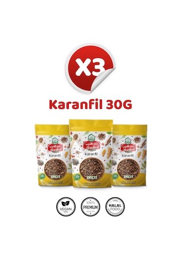 Karanfil Tane 3 X 30 Gr 3 Paket