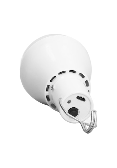 Konesam Güneş Enerjili Led Işık Topu, Usb İle Şarj Edilebilir, Dış Mekan Kamp Ve Acil Durumlarda Kullanıma Uygun, Dahili Pilli, Beyaz Işık, Kolay Asma Tasarımı