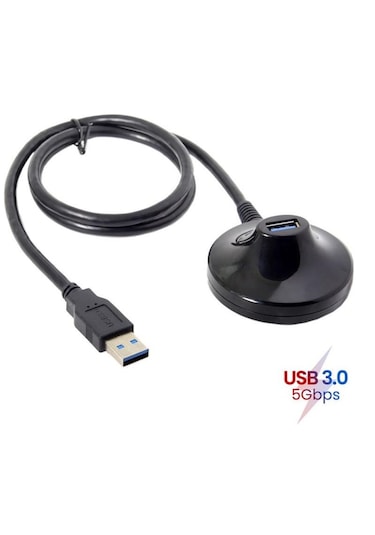 5255 Usb 3.0 Standlı Dişi Erkek Uzatma Kablosu 1 Metre.