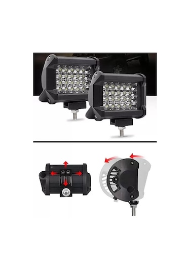 Sis Lambası 24led 72w Beyaz Set/ Lass283