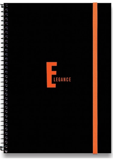 Elegance A5 Defter Kareli 160 Syf Spiralli