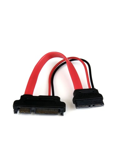 22 Pin Sata Data To 13 Pin Mini Slimline Sata Çevirici Kablo 20 Cm