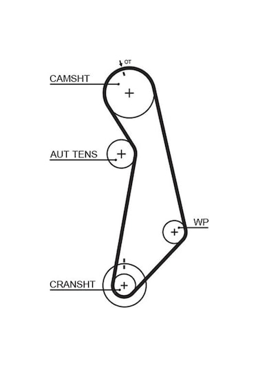 Bosch Vw Bora I 1.6 Benzin Triger Seti Devirdaimli 1998-2005