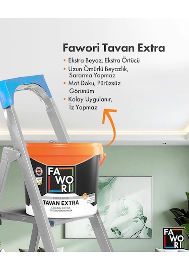 Tavan Extra Tavan Boyası 10 Kg 17.5 KG