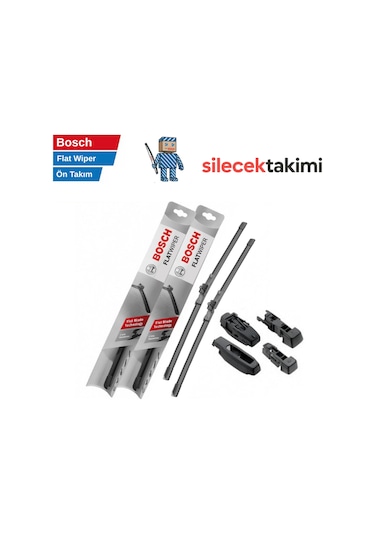 Hyundai Accent Blue 2013 Silecek Takımı Ön Bosch Flat Wiper