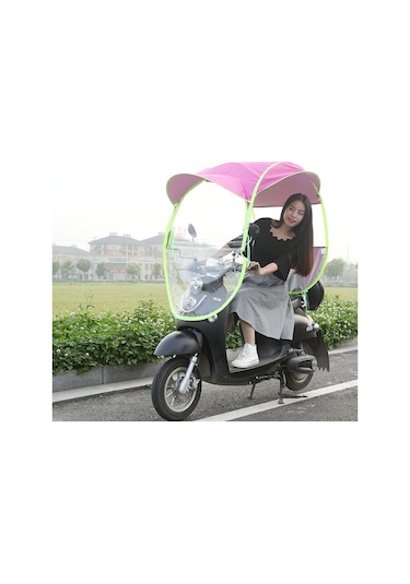 Motosiklet Ve Scooter İçin Yağmurluk Tentesi Siyah