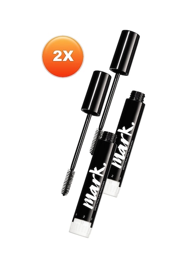 Avon Mark Spectra Lash Kademeli Maskara 9 ML Siyah 2'Li Set