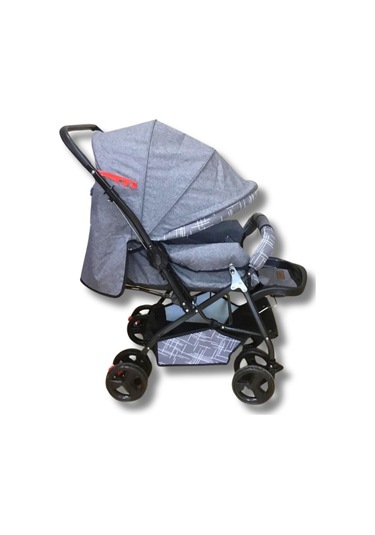 Jusso Dido Comfort Line Çift Yönlü Bebek Arabası Gri