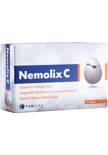 Tab İlaç Nemolix C 30  Tablet Takviye Edici