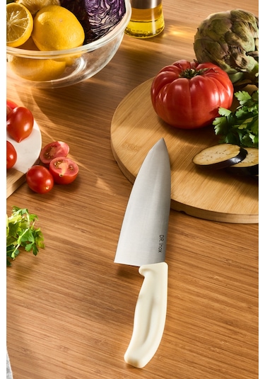 Dr. Inox Şef Bıçağı 33 Cm Krem Krem