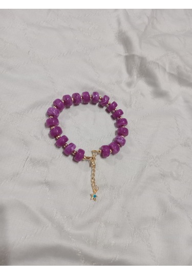 Mor Şık Bileklik Mor