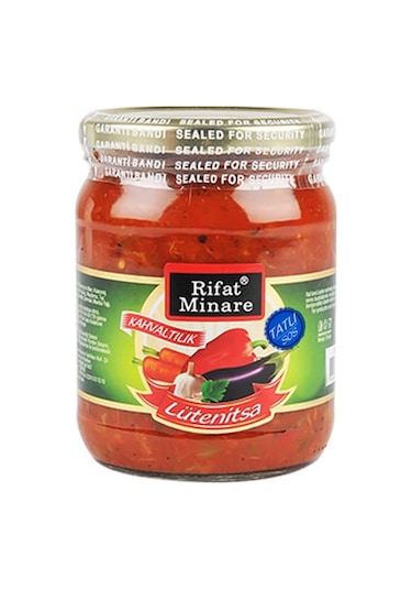 Rıfat Minare Lütenitsa Tatlı Sos Cam 580 G